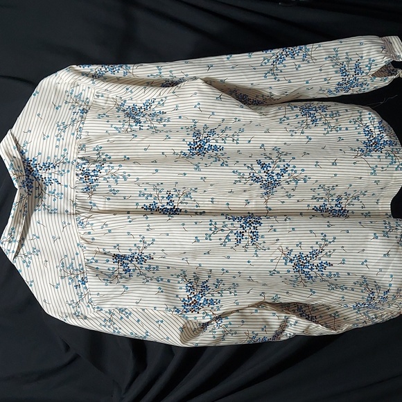 🟢 Pykettes blouse long sleeve button down size unknown (InvW134) - Picture 4 of 4